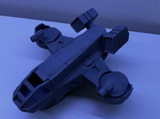 II MINIFIG GUNSHIP BODY 