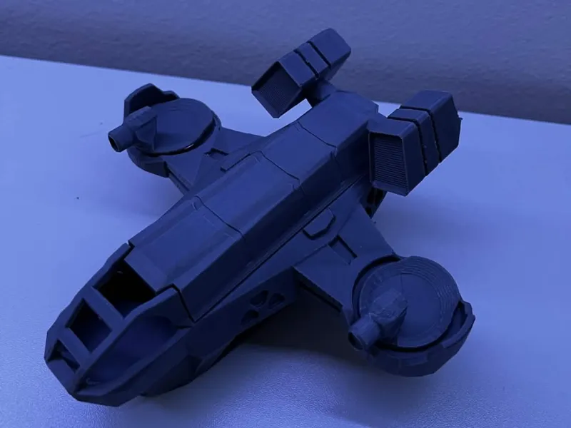 II MINIFIG GUNSHIP BODY 