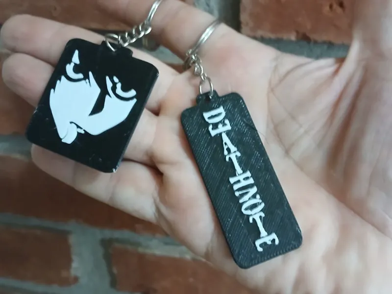 llaveros death note