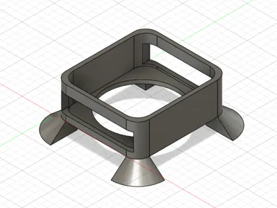 RedMagic Cooler 6Pro Cooling Stand Desktop Base 3D Printed Ice Cup Holder Base Accessories Semiconductor Cooling