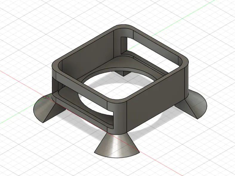 红魔散热器6Pro制冷架子桌面底座 3D打印冰杯支架底座配件 半导体制冷