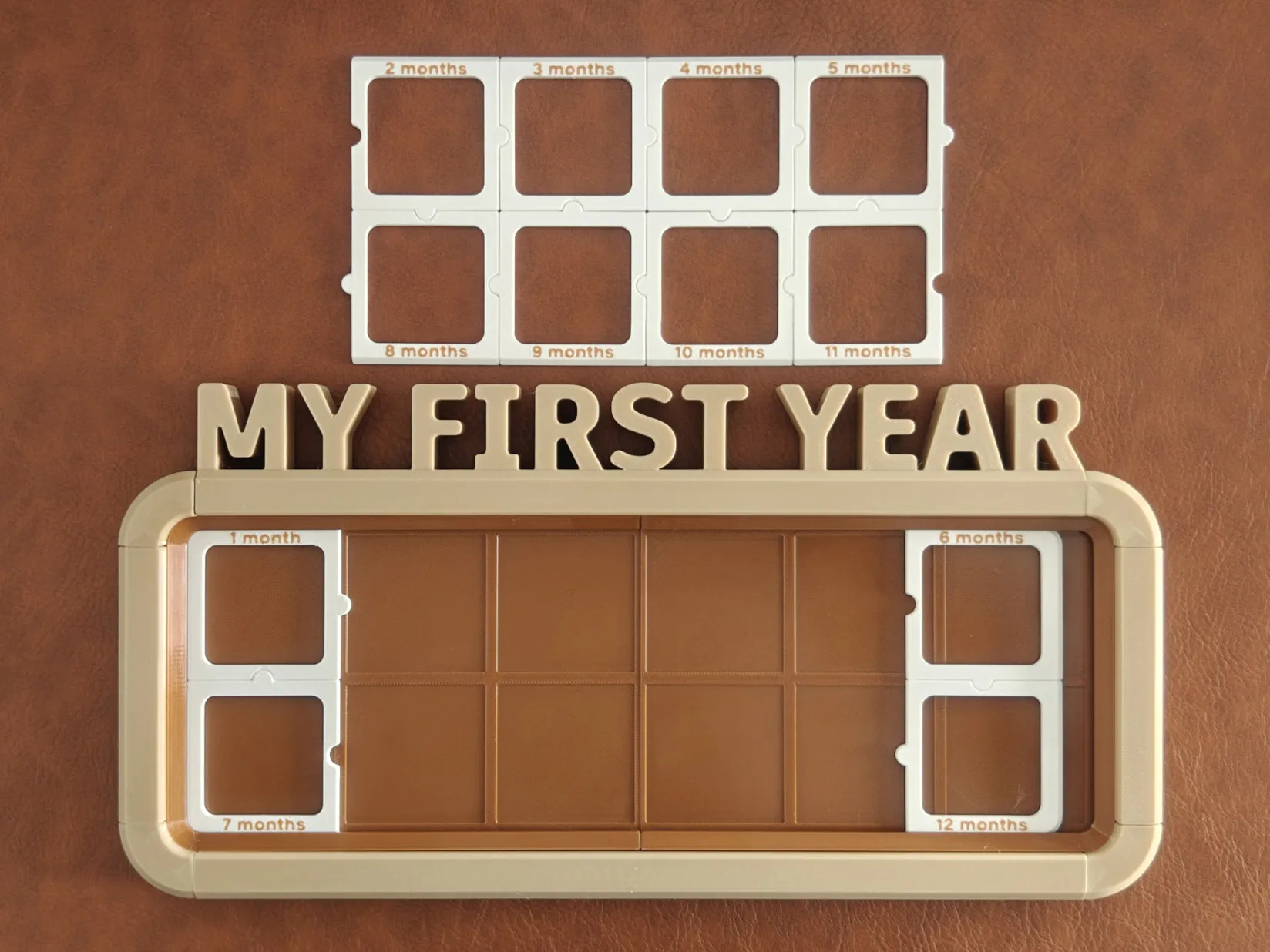 Baby Growth Photo Frame - Free 3D Print Model - MakerWorld