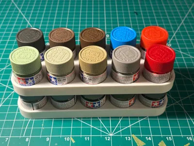 Tamiya 10ml Paint Tray- Stackable Organizer