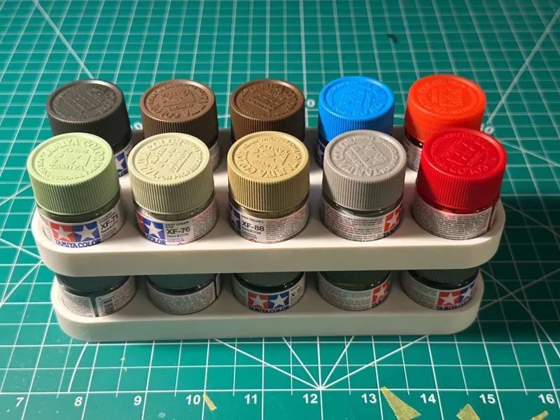 Tamiya 10ml Paint Tray- Stackable Organizer
