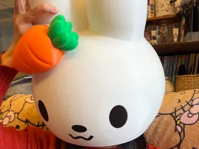 Innocent Giant Rabbit Head