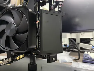 Turing Smart Display 5.2-inch Secondary Screen Frame—Compatible with Future Mach Rack