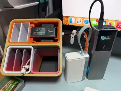 Cukotake 10 Ultra Charger Storage Station Assembly