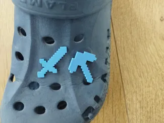 Minecraft Crocs Jibbitz