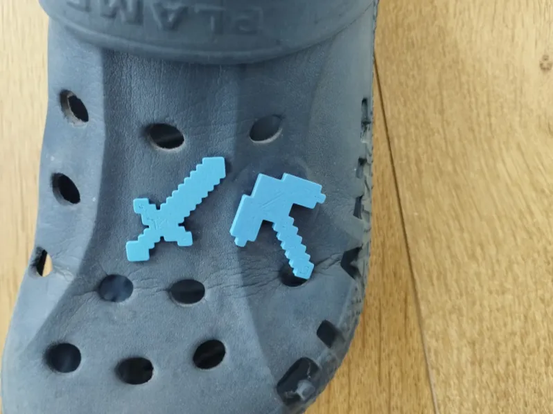 Minecraft Crocs Jibbitz