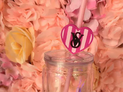 Victoria secret 8mm straw topper