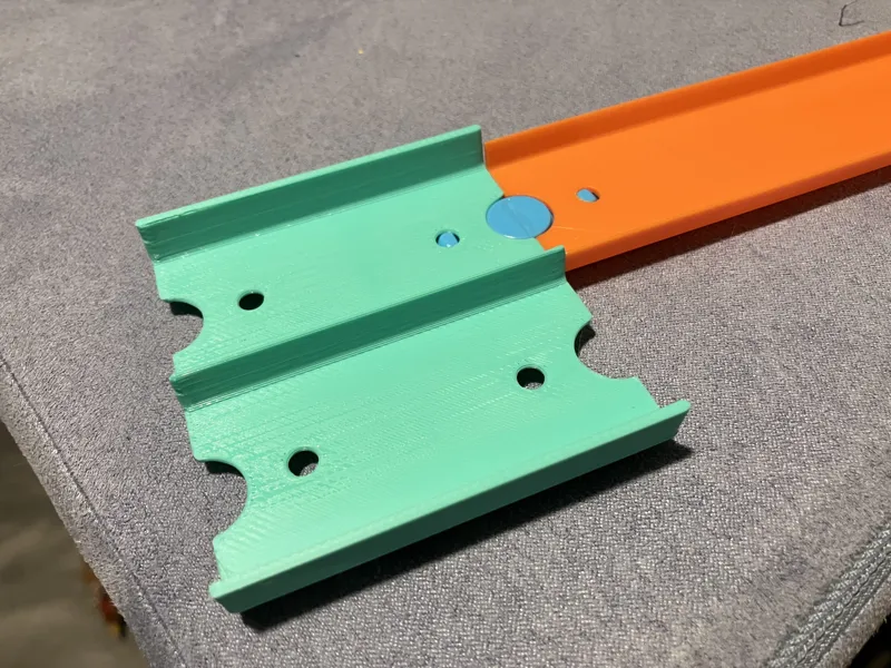 Dual Lane Connector Bridge 1/64 Diecast Car Track