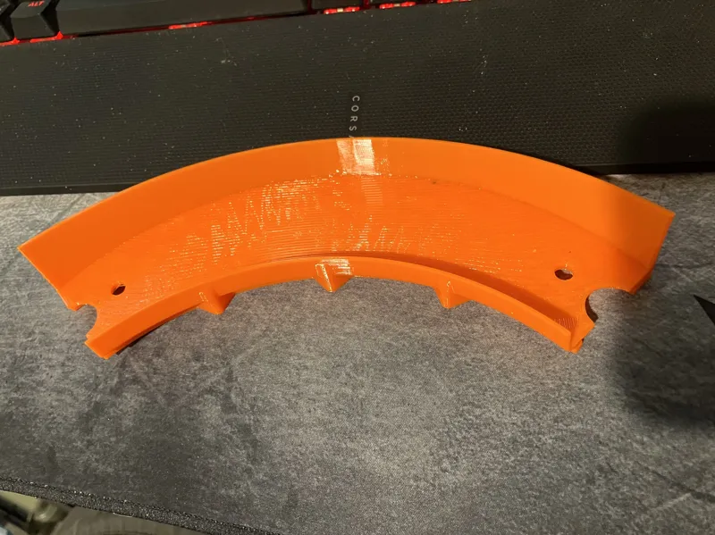 90deg Corner 1/64 Diecast Car Track - Flat