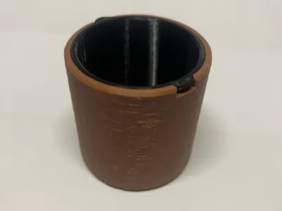 Plant Pot 60mm with Drain Insert (Fuzzy Skin)