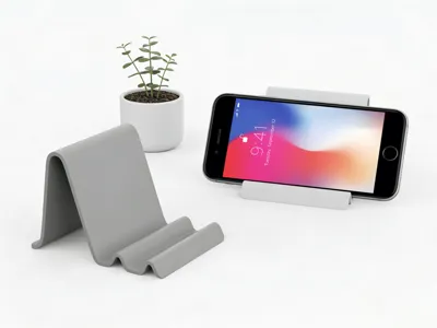 Wave Phone Stand_Desktop Organizer Series
