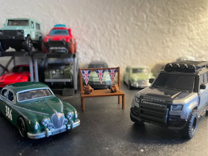 1/64 scale tea shop