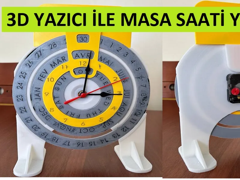 Table Clock - Masa Saati