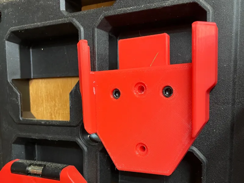 M12 Grease Gun Packout Wall Plate mount