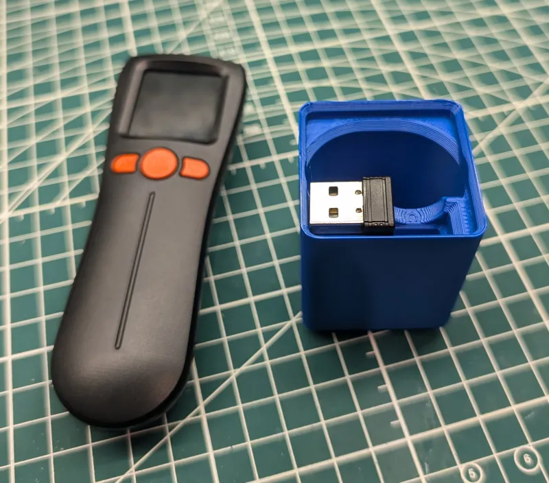 KR-A9 Barcode Scanner gridfinity box
