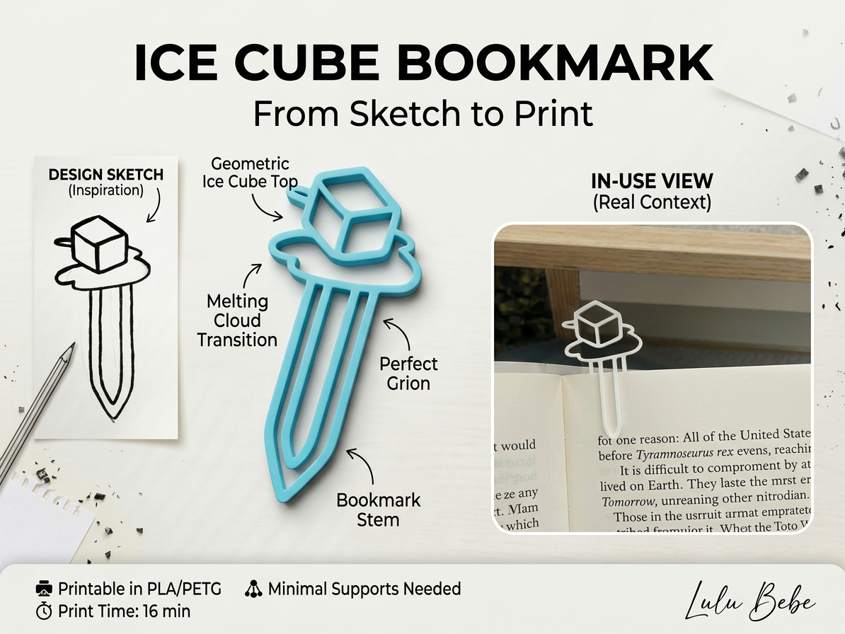 ICE CUBE bookmark