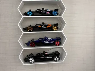 Hotwhells Display 5 Cars