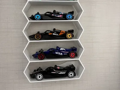 Hotwhells Display 5 Cars