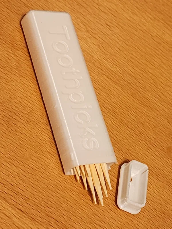 Toothpick Travel Case/Dispenser