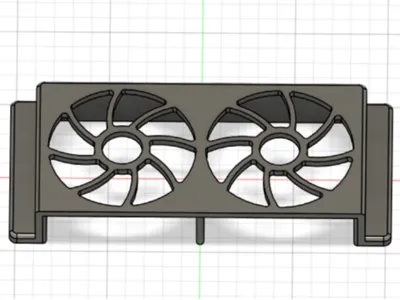 Low-Voltage Box Fan Mount
