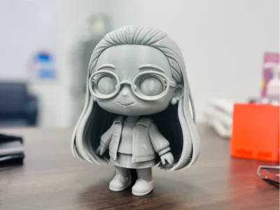 Cute Princess 3D Print Model