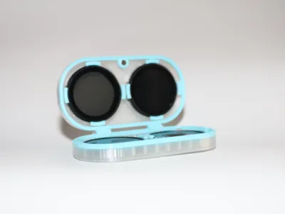 Snap-on magnetic filter box compatible with Telesin Action3/4/5pro