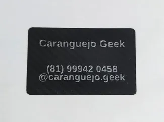 Parametric Business Card - Credit/Debit card size