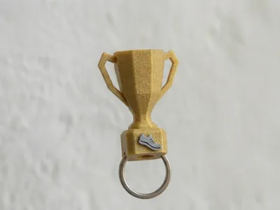 trophy keychain 