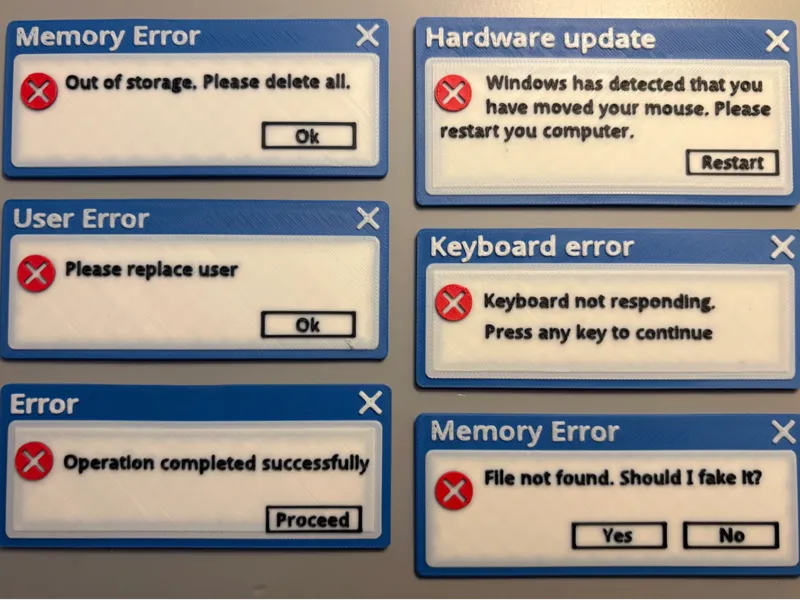 Funny Windows Error 