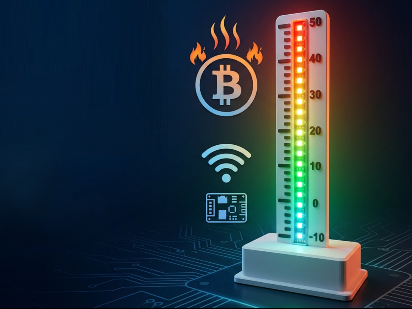Programmable RGB Thermometer