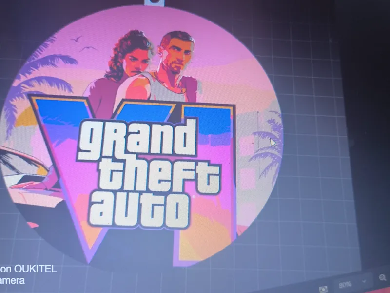 GTA 6 keychain Bambu Lab A1 / A1 Mini