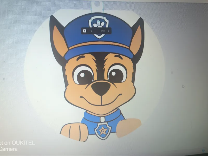 Keychain Psi Patrol Chase PAW Patrol