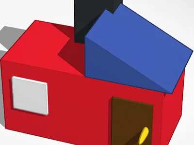 Farm Barn/House model.