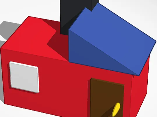 Farm Barn/House model.