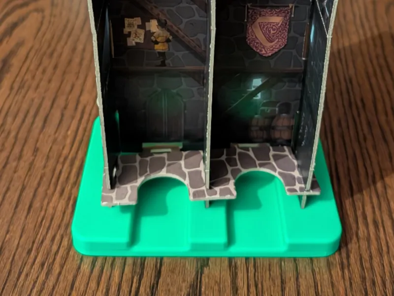 Bodenplatte für den Turm aus Carcassonne V3
