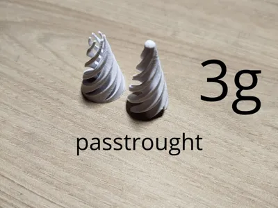 passtrought spiral infinite