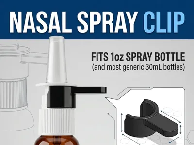 Nasal Spray Clip