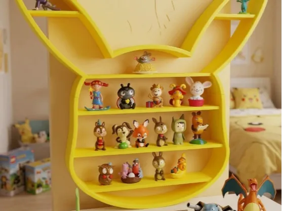 tonie box shelf regal pikachu