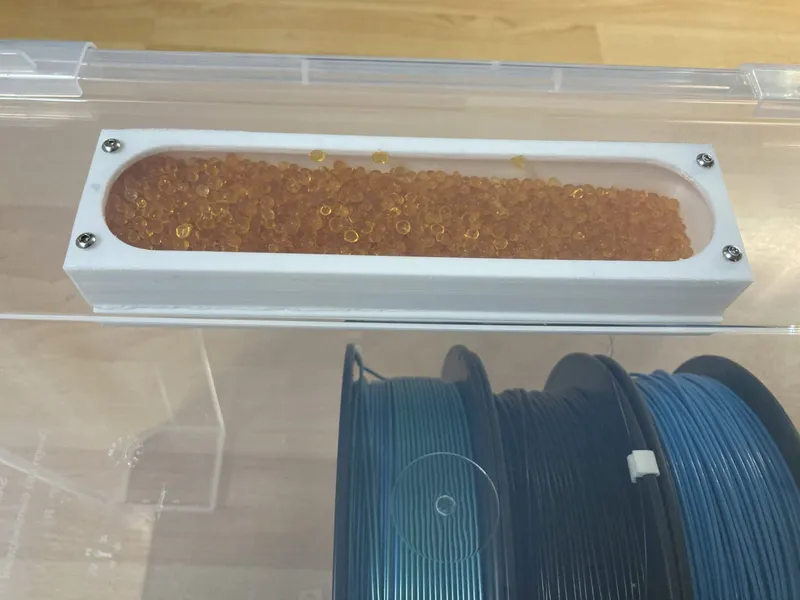Two piece silica gel tray -- Samla Dry Box