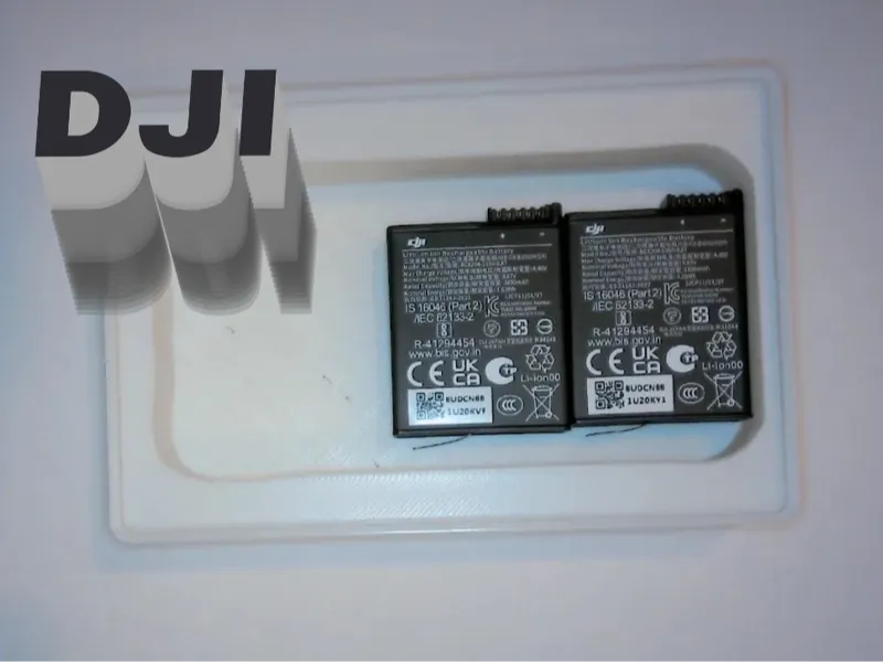 Gridfinity DJI Action Series Battery Bin