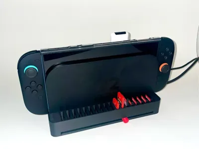 Switch 2 Dock Game and Joycon Controller Holder