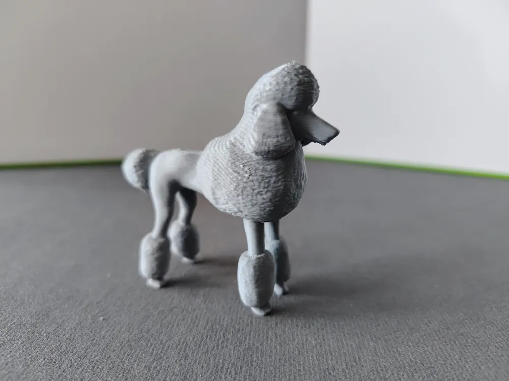 Poodle Figurine - Free 3D Print Model - MakerWorld