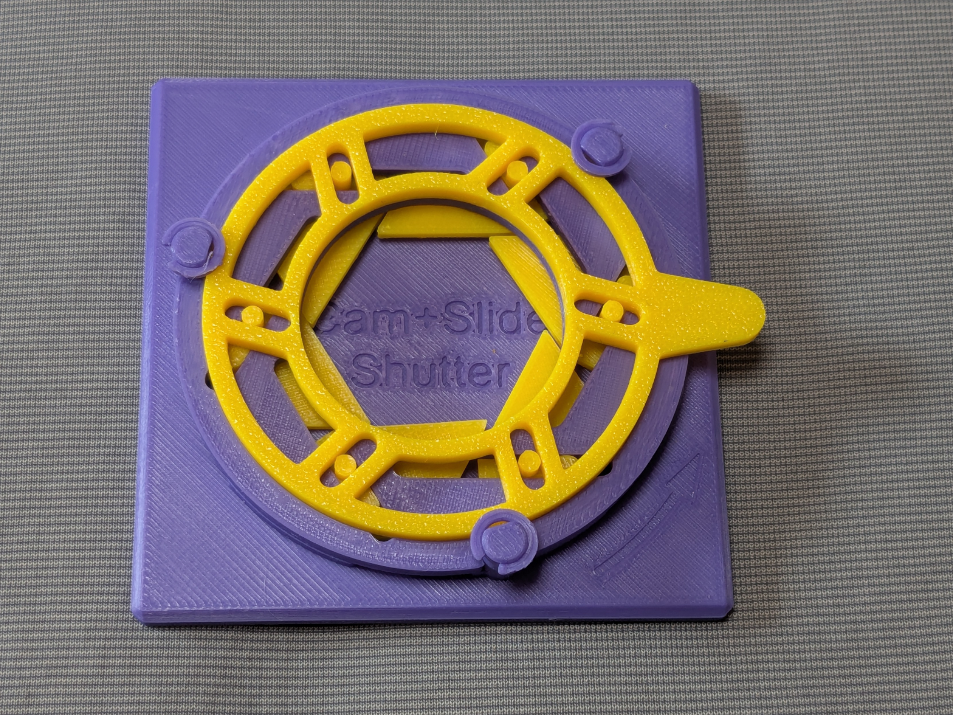 Cam-Slide Shutter - Educational Model