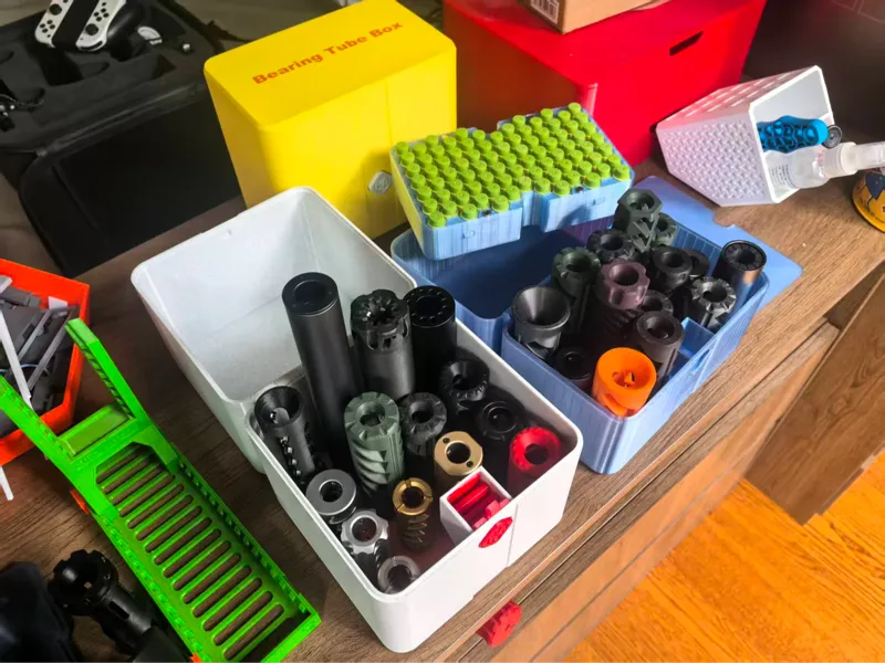 轴承管软蛋多用收纳盒，海绵软蛋收纳盒，多用收纳盒，收纳箱，大收纳盒子，13*36nerf软蛋收纳盒