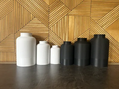 triptych vase design