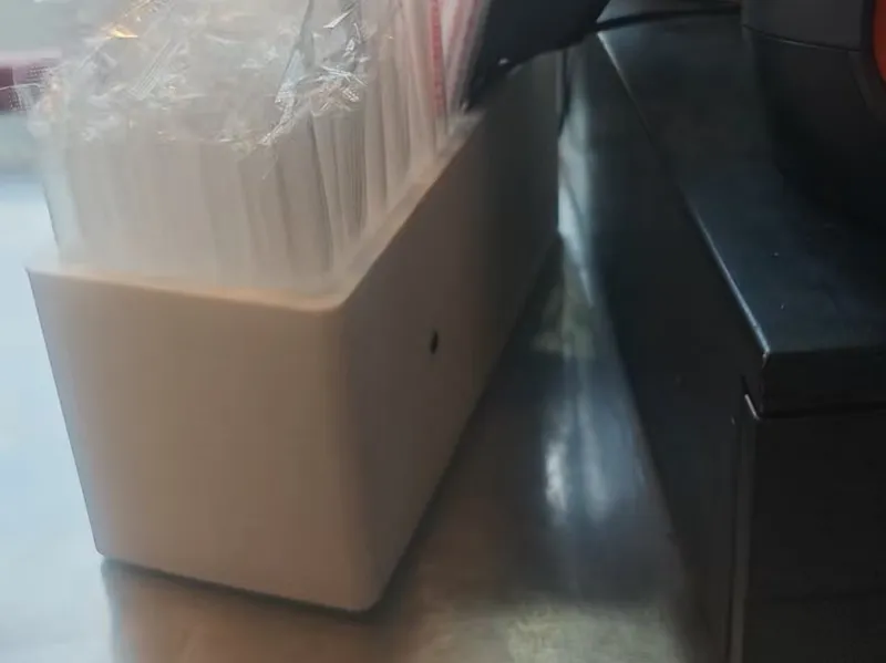 磁吸吸管置物架