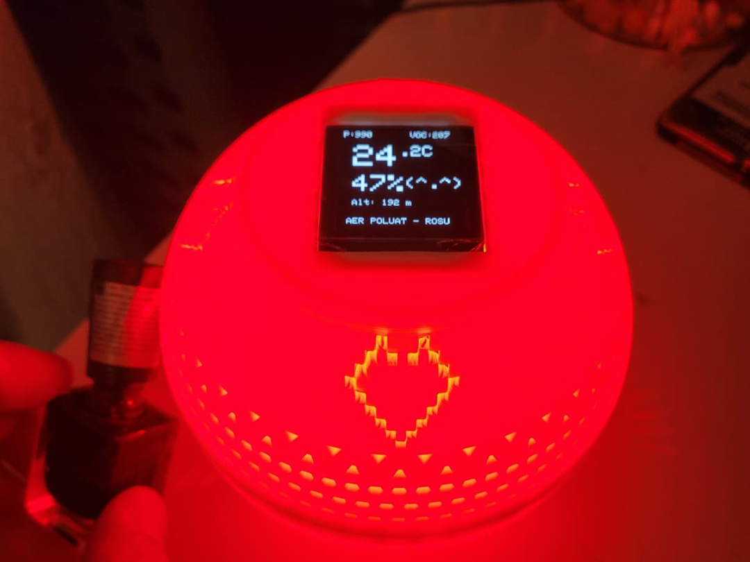 AuraSphere: Precision Weather & VOC Station